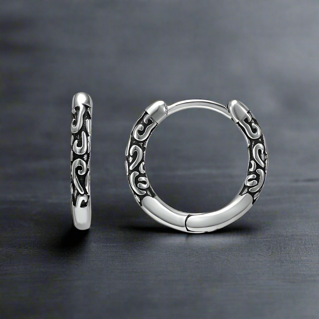 Boucle d’Oreille Homme VINTAGE (Paire)