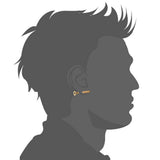 Boucle d’Oreille Homme VIS (Paire)