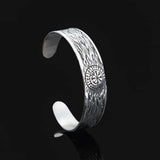 Bracelet Acier Jonc Homme Viking VEGVISIR - Style