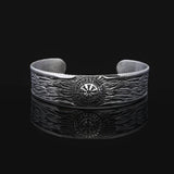 Bracelet Acier Jonc Homme Viking VEGVISIR - Style