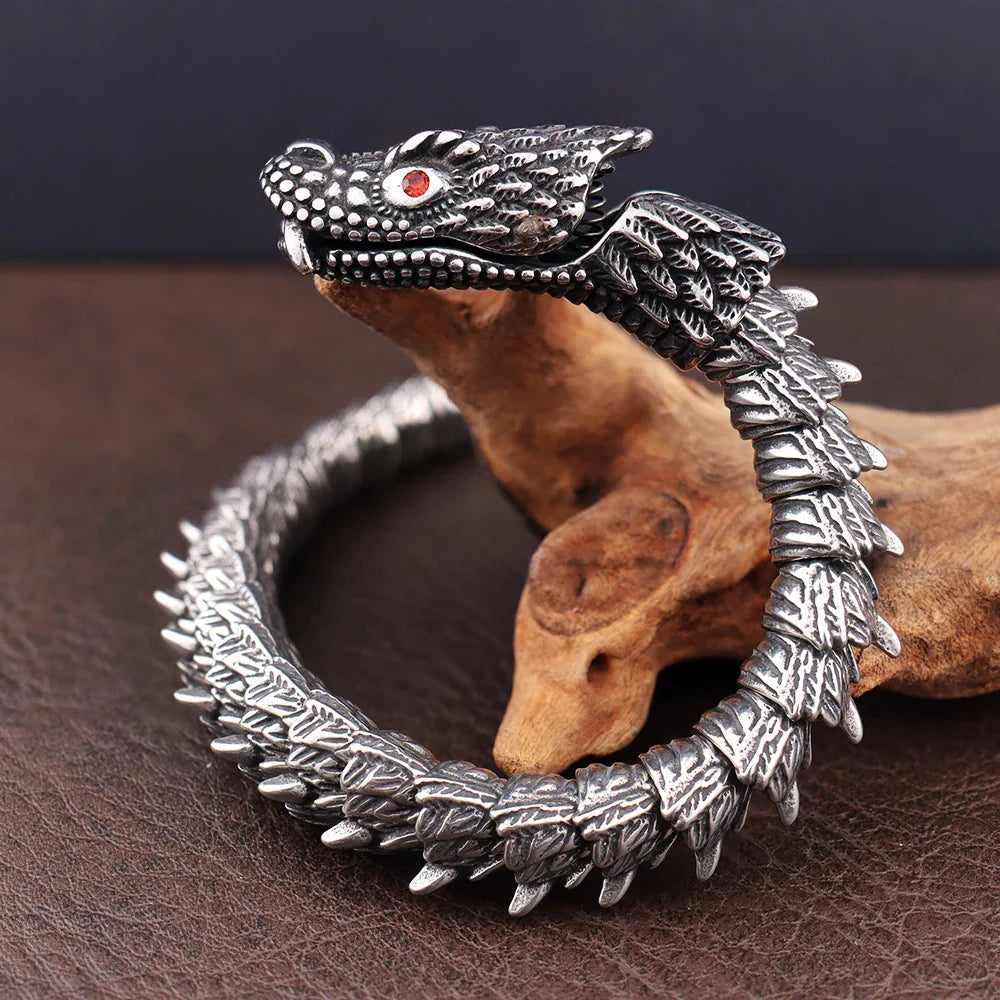 Bracelet Chaîne Homme Viking OUROBOROS