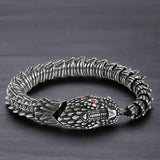 Bracelet Chaîne Homme Viking OUROBOROS - Style B-Snake