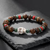 Bracelet Homme Perle CRÂNE VINTAGE