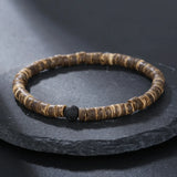 Bracelet Homme Perle NATUREL BOIS