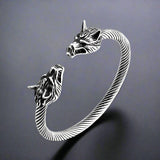 Bracelet Jonc Homme LOUP VIKING - Style