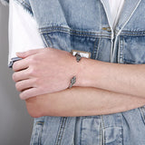 Bracelet Jonc Homme Viking SERPENT - Style B