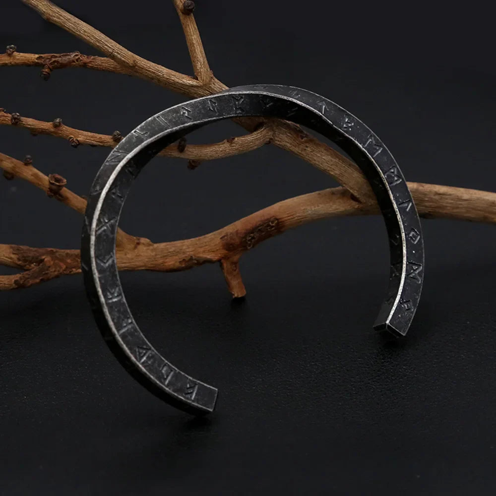 Bracelet Jonc Viking Homme RUNES SCANDINAVE