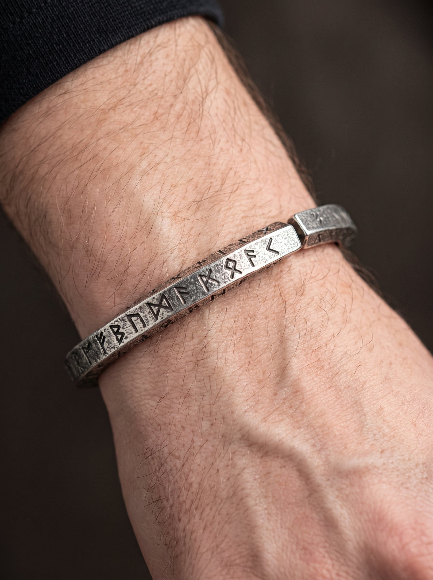 Bracelet Jonc Viking Homme RUNES SCANDINAVE