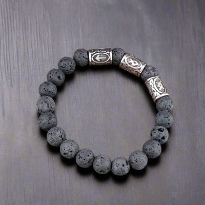 Bracelet Perles Homme VIKING
