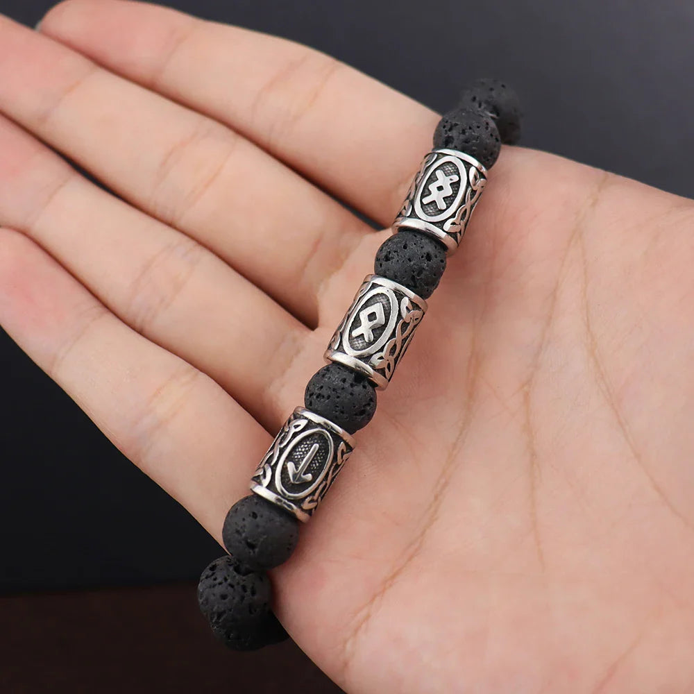 Bracelet Perles Homme VIKING