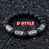 Bracelet Perles Homme VIKING - Style D