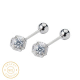 Clou d'oreille diamant homme