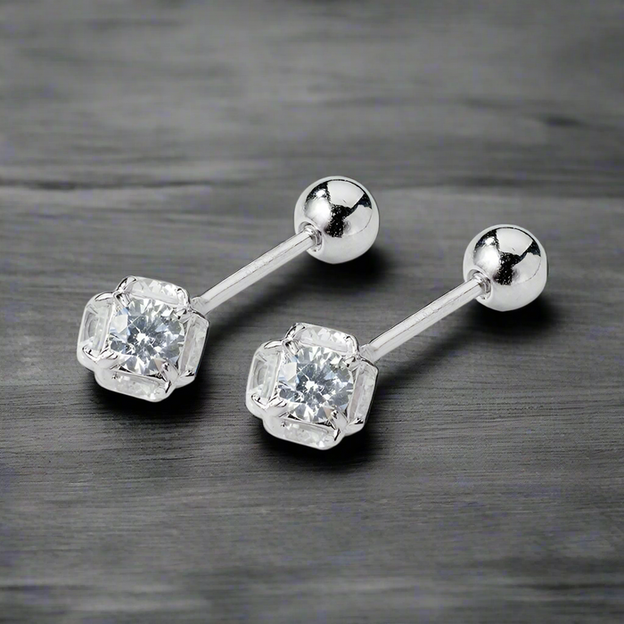Clou Oreille Diamant Homme