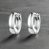 Créole Homme ARGENT (Paire)