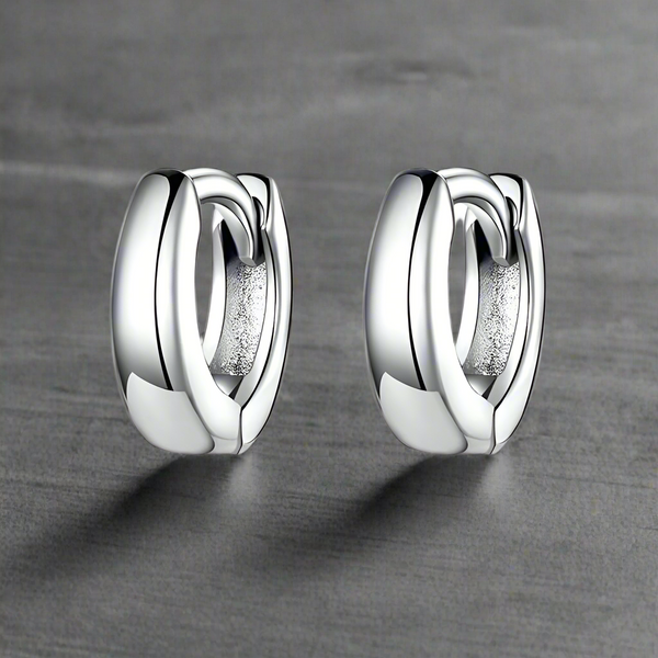 Créole Homme ARGENT (Paire)