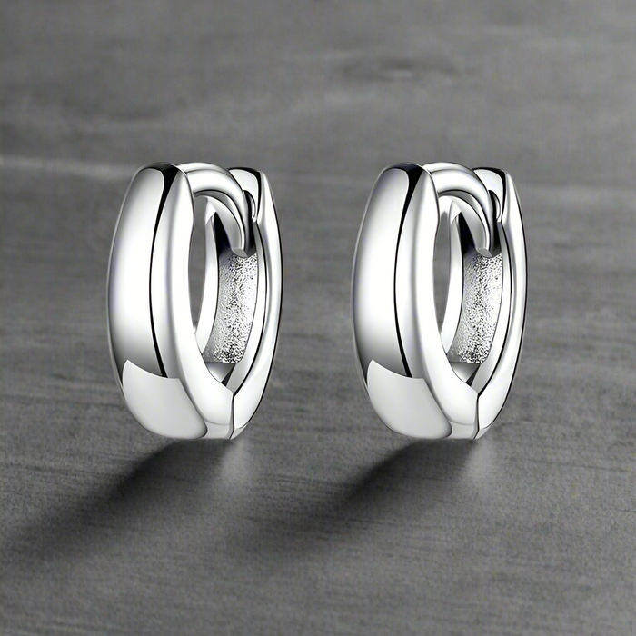 Créole Homme Acier Inoxydable (Paire)