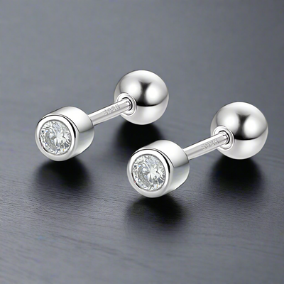 Diamant d'Oreille Homme (Paire)