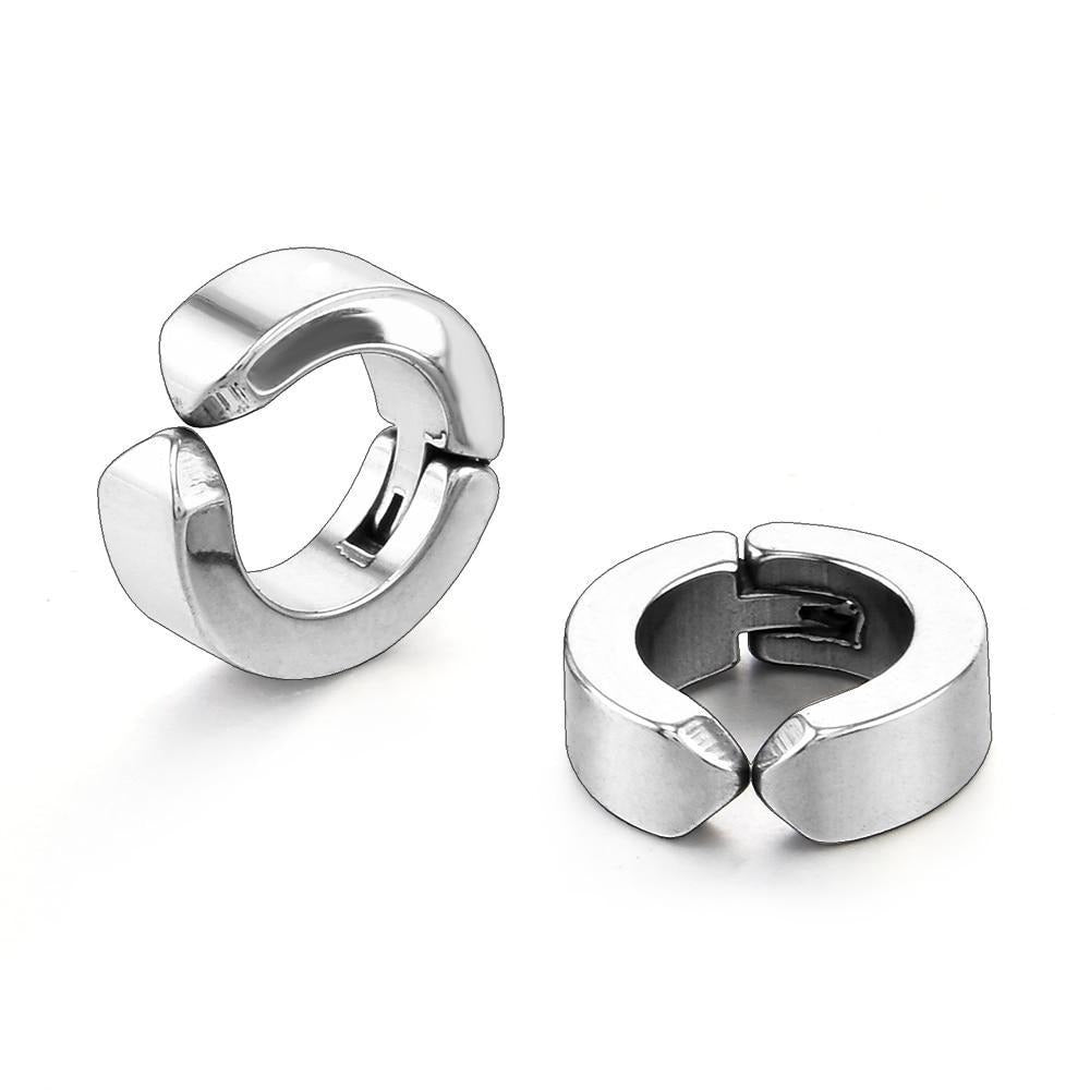 Fausse Boucle d'Oreille Homme ANNEAU (Paire)