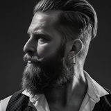 Fausses boucles d’oreilles avec CROIX en ACIER (1 pièce)