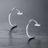 Faux Piercing Lèvre Homme ANNEAU ARGENT