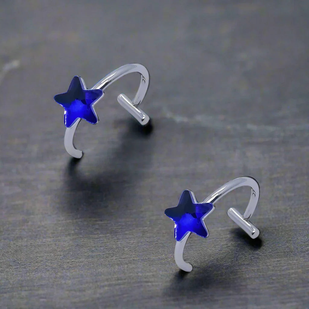 Faux Piercing Lèvre Homme ETOILE BLEUE