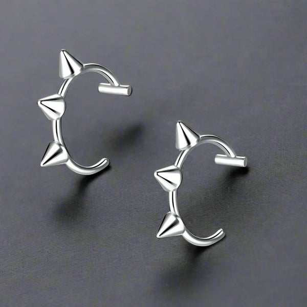 Faux Piercing Lèvre Homme SPIKE ARGENT