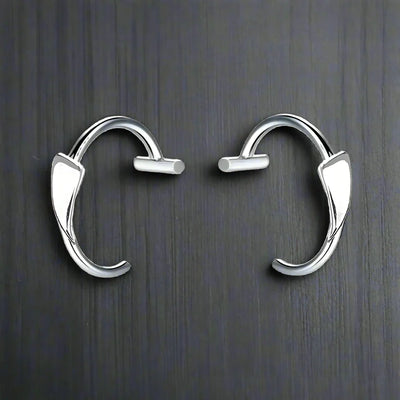 Faux Piercing Lèvre Homme VAGUE ARGENT
