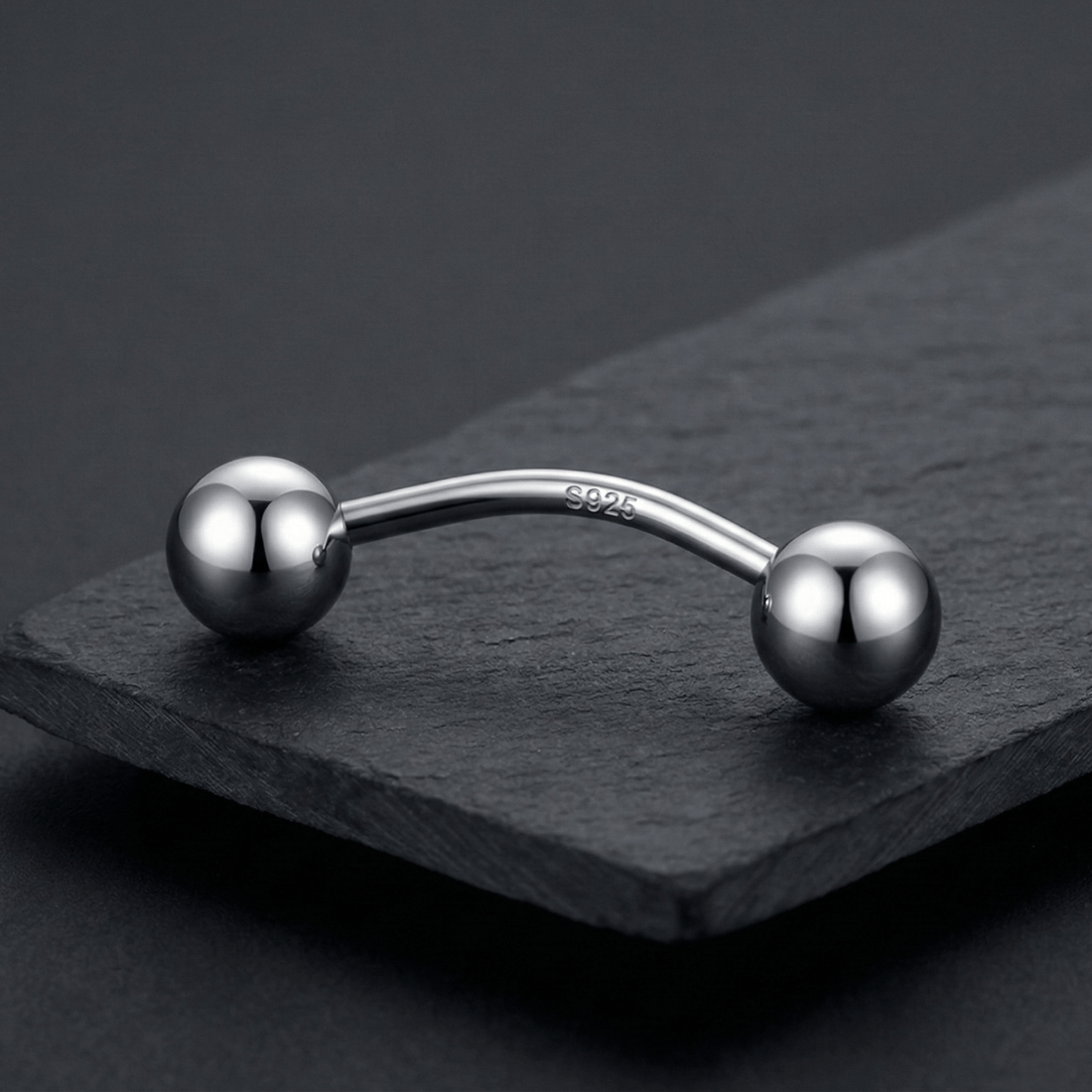 Piercing nombril en acier à boule en acier inoxydable