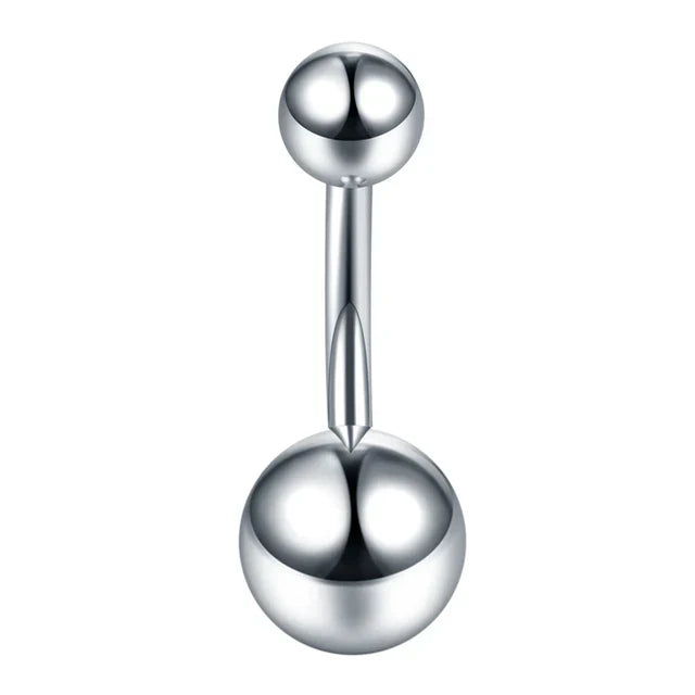 1Pc Surgical Steel Belly Button Ring Navel Nombril Piercing CZ Belly Ring Sexy Women Belly Piercing Body Jewelry