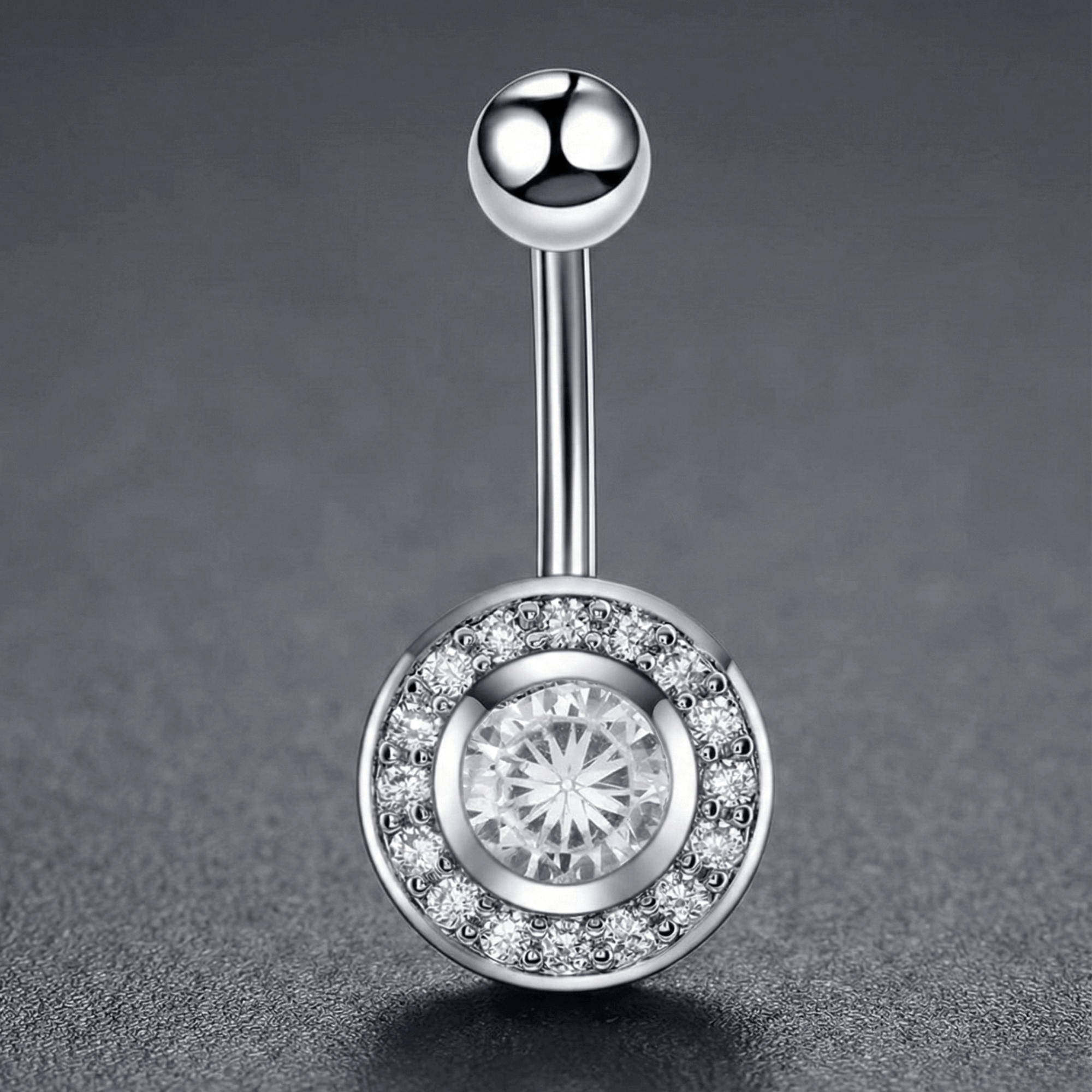 Piercing Nombril ROSACE en ACIER