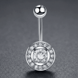 Piercing Nombril ROSACE en ACIER