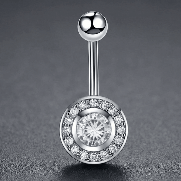 Piercing Nombril ROSACE en ACIER